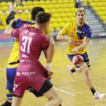 13.11.2021. Kielce. Mecz PGNiG Superligi piłkarzy ręcznych: Łomża Vive Kielce - Stalą Mielec / Wiktor Taszłow / Radio Kielce