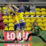 13.11.2021. Kielce. Mecz PGNiG Superligi piłkarzy ręcznych: Łomża Vive Kielce - Stalą Mielec / Wiktor Taszłow / Radio Kielce