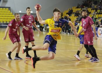 13.11.2021. Kielce. Mecz PGNiG Superligi piłkarzy ręcznych: Łomża Vive Kielce - Stalą Mielec / Wiktor Taszłow / Radio Kielce