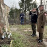 28.11.2021. Jakubowice. Upamiętnienie śmierci Stanisława Bogusławskiego w 77. rocznicę brutalnego mordu / Emilia Sitarska / Radio Kielce