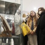 04.11.2021 Kielce. Zespół Państwowych Szkół Plastycznych. Wystawa prac uczniów, które powstały podczas wizyty młodzieży w Hiszpanii / Jarosław Kubalski / Radio Kielce