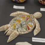 04.11.2021 Kielce. Zespół Państwowych Szkół Plastycznych. Wystawa prac uczniów, które powstały podczas wizyty młodzieży w Hiszpanii / Jarosław Kubalski / Radio Kielce