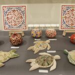 04.11.2021 Kielce. Zespół Państwowych Szkół Plastycznych. Wystawa prac uczniów, które powstały podczas wizyty młodzieży w Hiszpanii / Jarosław Kubalski / Radio Kielce