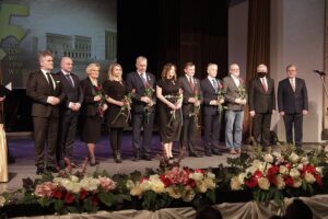 11.11.2021 Kielce.WDK. Gala na 85 - lecie Wojewódzkiego Domu Kultury. / Jarosław Kubalski / Radio Kielce