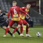 20.11.2021 Kielce.18. kolejka Fortuna 1 Ligi. Mecz Skra Częstochowa - Korona Kielce / Jarosław Kubalski / Radio Kielce