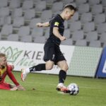 20.11.2021 Kielce.18. kolejka Fortuna 1 Ligi. Mecz Skra Częstochowa - Korona Kielce / Jarosław Kubalski / Radio Kielce