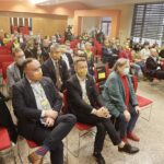 21.11.2021 Kielce. Kongres ugrupowania Polska 2050. Na zdjęciu od lewej: Michał Kobosko, Rafał Kasprzyk i Róża Thun / Jarosław Kubalski / Radio Kielce