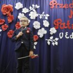 22.11.2021 Kielce . Przedszkole nr 18. Finał konkursu recytatorskiego - "Przedszkolak Mały Patriota". Aleksander Lach / Jarosław Kubalski / Radio Kielce