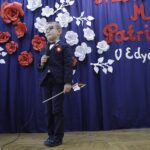 22.11.2021 Kielce . Przedszkole nr 18. Finał konkursu recytatorskiego - "Przedszkolak Mały Patriota". Aleksander Lach / Jarosław Kubalski / Radio Kielce