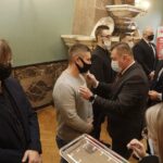 26.11.2021 Kielce. WDK. Odznaczenia i wyróżnienia dla Honorowych Krwiodawców / Jarosław Kubalski / Radio Kielce