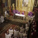 29.11.2021. Kielce. Rocznica ingresu biskupa Jana Piotrowskiego do Bazyliki Katedralnej w Kielcach / Jarosław Kubalski / Radio Kielce