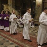 29.11.2021. Kielce. Rocznica ingresu biskupa Jana Piotrowskiego do Bazyliki Katedralnej w Kielcach / Jarosław Kubalski / Radio Kielce