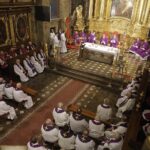 29.11.2021. Kielce. Rocznica ingresu biskupa Jana Piotrowskiego do Bazyliki Katedralnej w Kielcach / Jarosław Kubalski / Radio Kielce