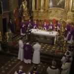 29.11.2021. Kielce. Rocznica ingresu biskupa Jana Piotrowskiego do Bazyliki Katedralnej w Kielcach / Jarosław Kubalski / Radio Kielce