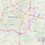 Wschodnia obwodnica Kielc - mapa