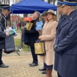 09.11.2021. Ćmielów. Uroczyste powitanie średniego samochodu ratowniczo-gaśniczego na potrzeby OSP Ćmielów / Emilia Sitarska / Radio Kielce