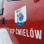 09.11.2021. Ćmielów. Uroczyste powitanie średniego samochodu ratowniczo-gaśniczego na potrzeby OSP Ćmielów / Emilia Sitarska / Radio Kielce