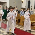 13.11.2021. Skarżysko-Kamienna. Poświęcenie nowych organów w Sanktuarium Matki Boskiej Ostrobramskiej / Paulina Michta / Radio Kielce