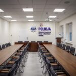 29.11.2021. Kazimierza Wielka. Uroczyste otwarcie Komendy Powiatowej Policji po remoncie / KPP Kazimierza Wielka