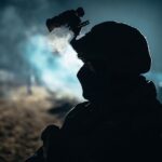 12.11.2021. Granica polsko-białoruska. Działania służb w polskim pasie granicznym / DWOT