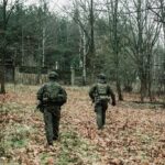 24.11.2021. Granica polsko-białoruska. Patrole WOT / Irek Dorozanski / DWOT