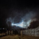 12.11.2021. Granica polsko-białoruska. Działania służb w polskim pasie granicznym / BARTEK SYTA / DWOT