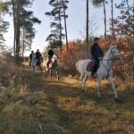 10.11.2021. Michałów. Uroczyste otwarcie szlaku konnego / Marta Gajda-Kruk / Radio Kielce