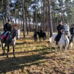 10.11.2021. Michałów. Uroczyste otwarcie szlaku konnego / Marta Gajda-Kruk / Radio Kielce