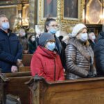 21.11.2021. Sandomierz. Msza święta w uroczystość Chrystusa Króla / ks. Wojciech Kania