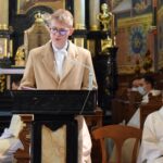 21.11.2021. Sandomierz. Msza święta w uroczystość Chrystusa Króla / ks. Wojciech Kania