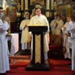 21.11.2021. Sandomierz. Msza święta w uroczystość Chrystusa Króla / ks. Wojciech Kania