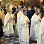 21.11.2021. Sandomierz. Msza święta w uroczystość Chrystusa Króla / ks. Wojciech Kania