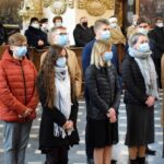 21.11.2021. Sandomierz. Msza święta w uroczystość Chrystusa Króla / ks. Wojciech Kania