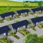 Nietulisko Duże. Wizualizacja osiedla domków socjalnych / Fot. Lech Łodej - Facebook