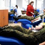 09.12.2021. Świętokrzyskie. Akcja honorowego krwiodawstwa / ppor. Daniel Woś / ŚBOT