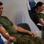 09.12.2021. Świętokrzyskie. Akcja honorowego krwiodawstwa / ppor. Daniel Woś / ŚBOT