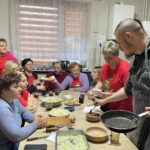 05.12.2021. Gorzyczany. Warsztaty kulinarne / Grażyna Szlęzak-Wójcik / Radio Kielce