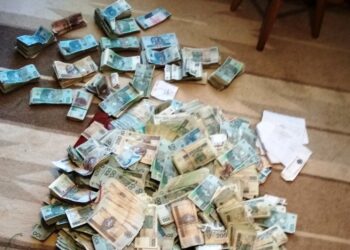 Pieniądze zarekwirowane w domu 73- letniej farmaceutki / KWP Kielce
