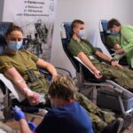 09.12.2021. Świętokrzyskie. Akcja honorowego krwiodawstwa / ppor. Daniel Woś / ŚBOT