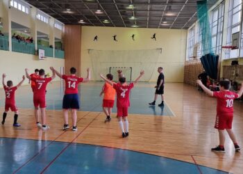 04.12.2021. Kielce. Ogólnopolski Turniej Mikołajkowy Piłki Ręcznej o Puchar Prezydenta Miasta / Maciej Makuła / Radio Kielce