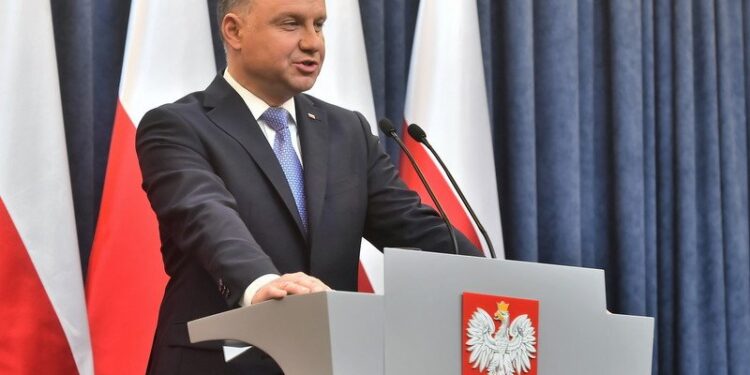 Na zdjęciu: Andrzej Duda - prezydent RP / PAP/Andrzej Lange