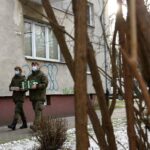 23.12.2021. Kielce. Terytorialsi odwiedzają kombatantów / ppor. Daniel Woś / ŚBOT