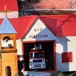 28.12.2021. Sędziszów. Ruchoma szopka / ks. Edward Giemza