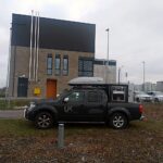 20.12.2021. Warszawa. Tunel ursynowski - odcinek Południowej Obwodnicy Warszawy. Badaniem jakości powietrza przy wlotach najdłuższego tunelu drogowego, a także w jego otoczeniu, zajmują się pracownicy Zakładu Badań Środowiska i Geoinformacji Instytutu Geografii i Nauk o Środowisku UJK. - To nasz największy, dotychczasowy projekt i duże wyzwanie - mówi dr hab. Rafał Kozłowski, prof. UJK, kierujący pracą kieleckich naukowców / UJK