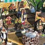 28.12.2021. Sędziszów. Ruchoma szopka / ks. Edward Giemza