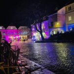 31.12.2021. Sandomierz. Rynek. Iluminacje świetlne / Sandomierz - Królewskie Miasto