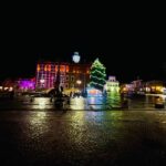 31.12.2021. Sandomierz. Rynek. Iluminacje świetlne / Sandomierz - Królewskie Miasto