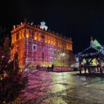 31.12.2021. Sandomierz. Rynek. Iluminacje świetlne / Sandomierz - Królewskie Miasto