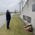 05.12.2021. Sandomierz. Uroczystości 154. rocznicy urodzin marszałka Józefa Piłsudskiego. Na zdjęciu: Marek Kwitek - poseł PiS / Grażyna Szlęzak-Wójcik / Radio Kielce