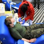 09.12.2021. Świętokrzyskie. Akcja honorowego krwiodawstwa / ppor. Daniel Woś / ŚBOT